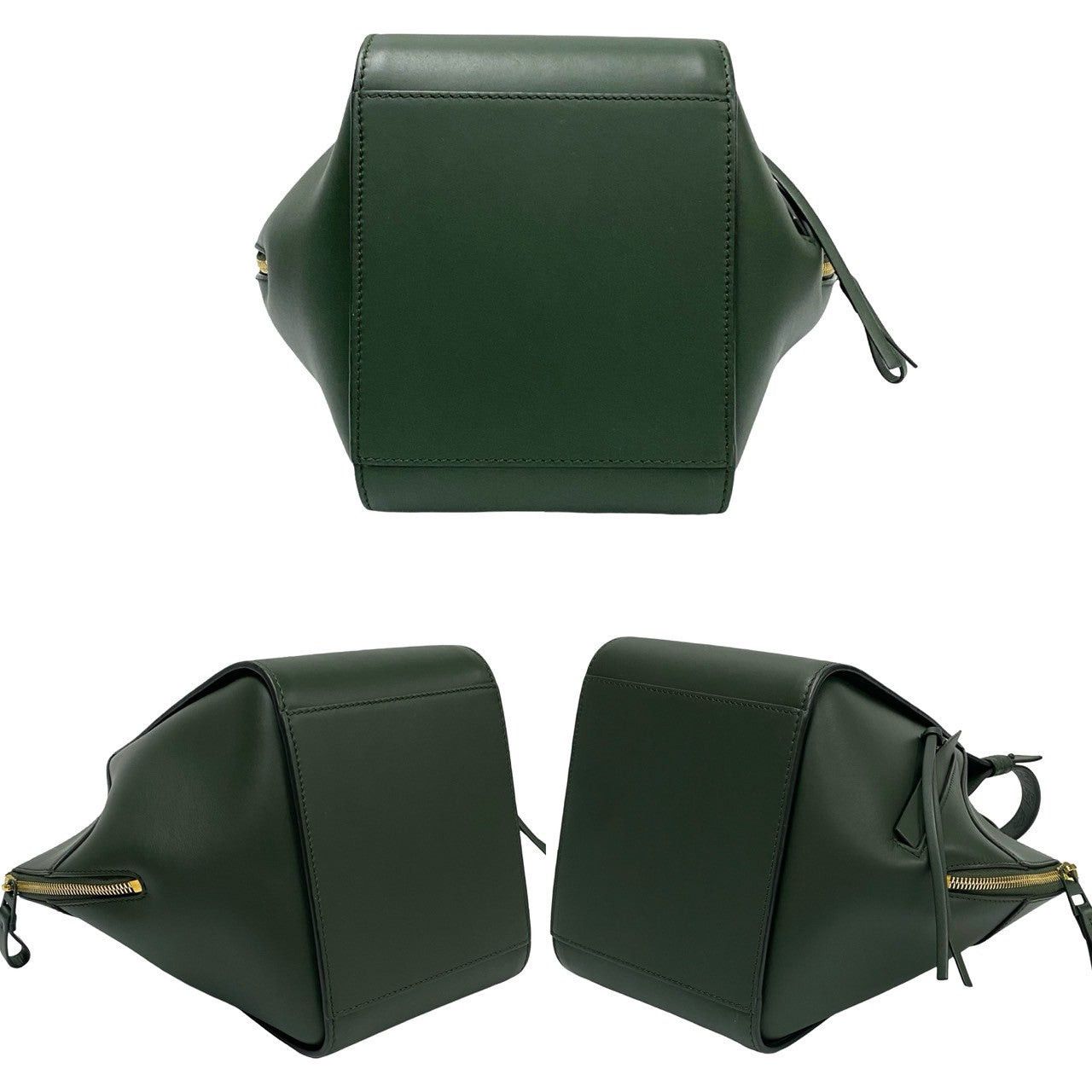 Loewe Loewe Shoulder Bag Green Leather Size ONE SIZE - 6 Thumbnail