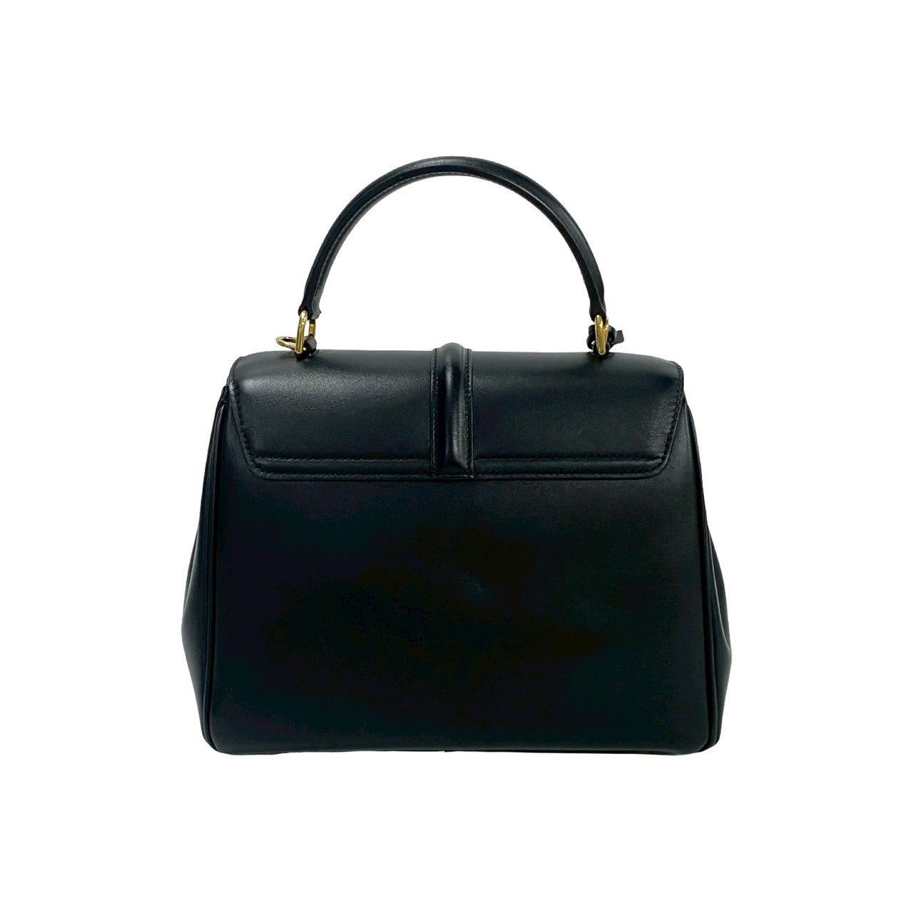 Celine Celine Handbag Black Leather Size ONE SIZE - 4 Thumbnail