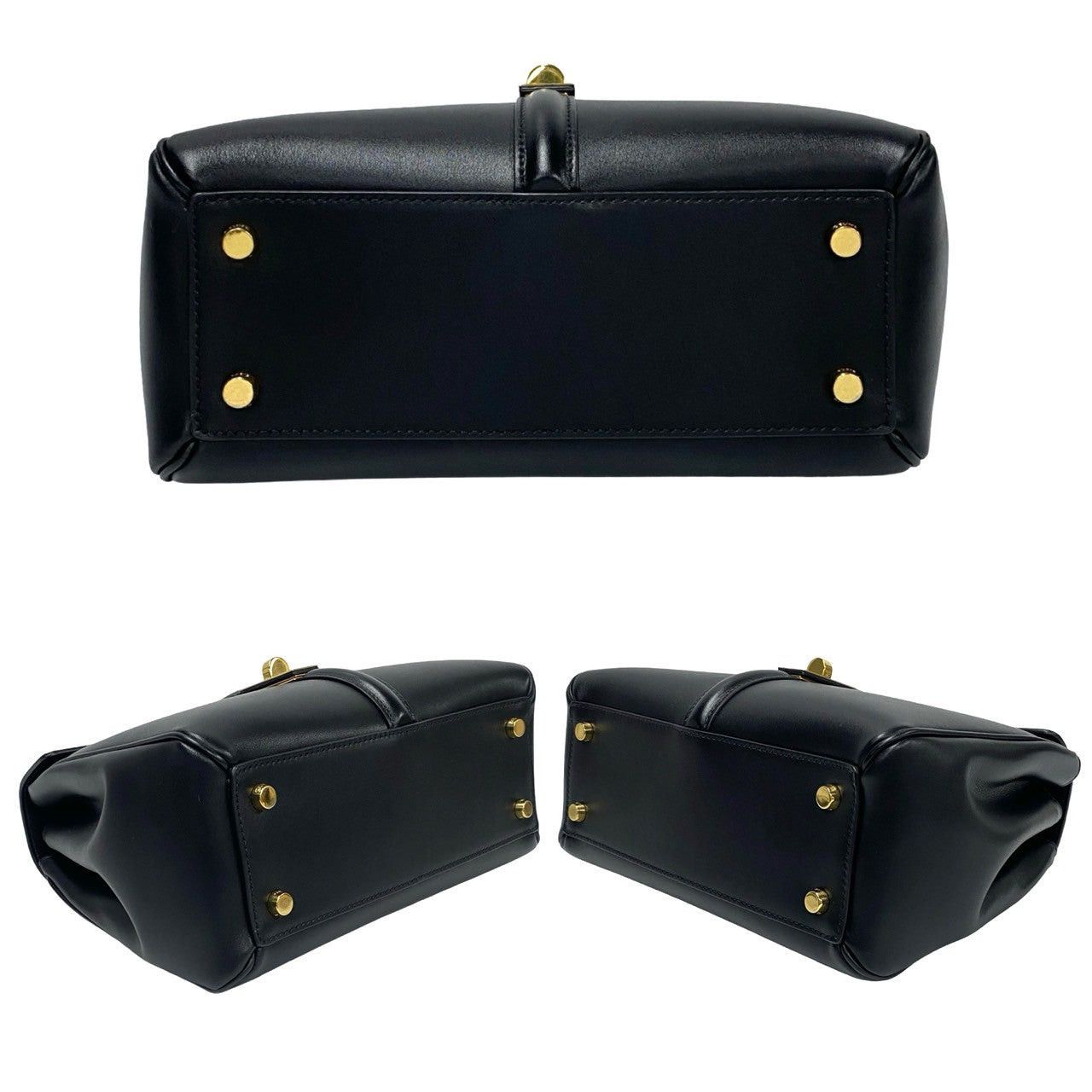 Celine Celine Handbag Black Leather Size ONE SIZE - 6 Thumbnail