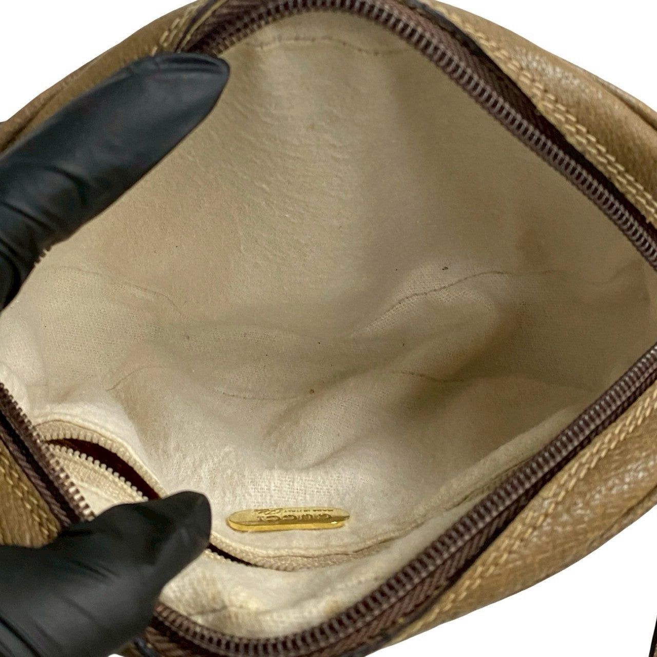 Gucci Gucci Shoulder Bag Brown Leather Size ONE SIZE - 8 Thumbnail