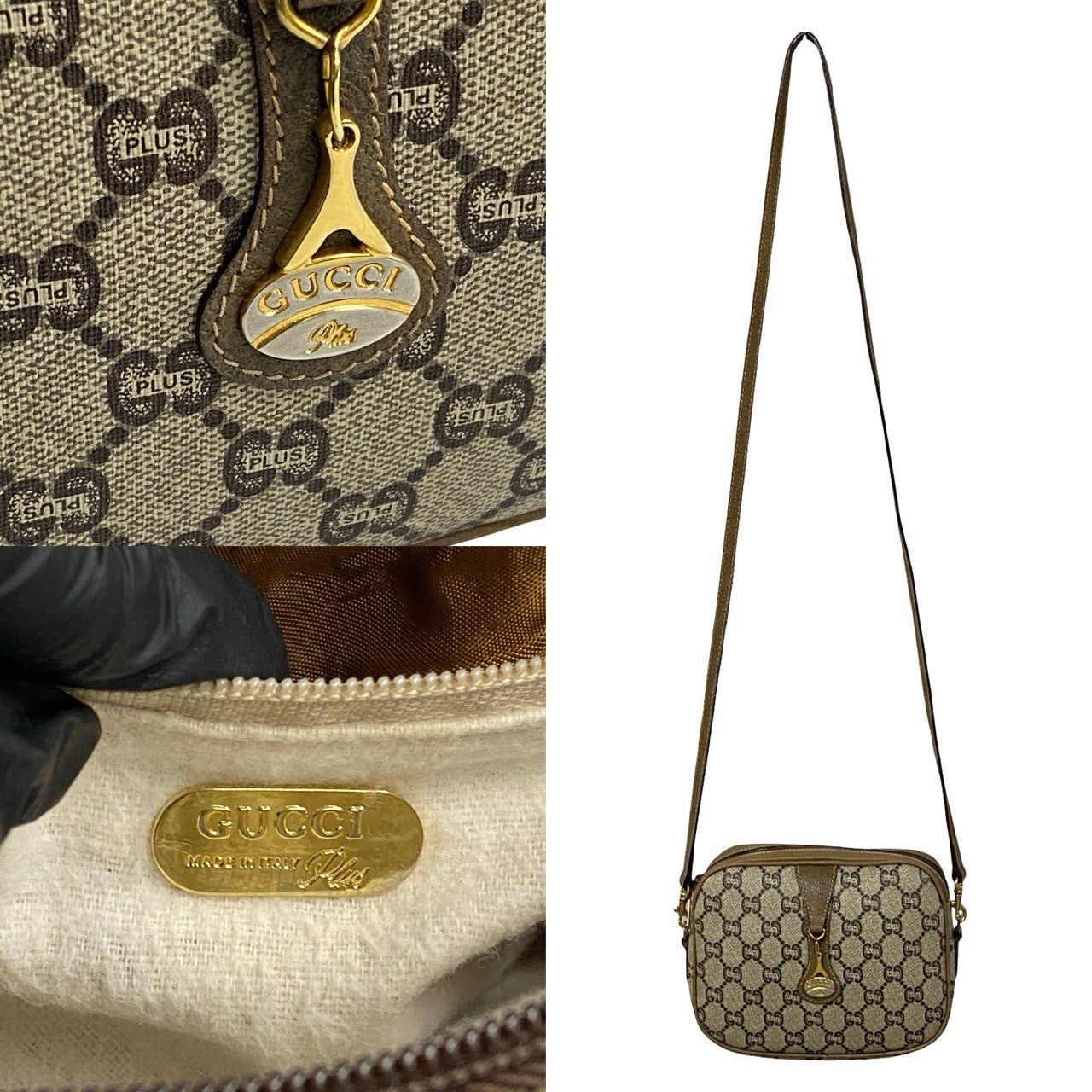 Gucci Gucci Shoulder Bag Brown Leather Size ONE SIZE - 3 Thumbnail
