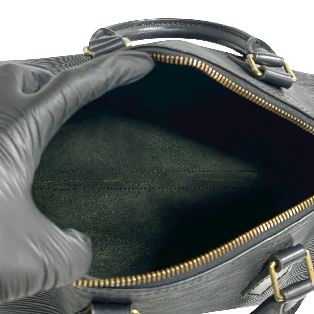 Louis Vuitton Louis Vuitton Handbag Black Leather Size ONE SIZE - 8 Thumbnail
