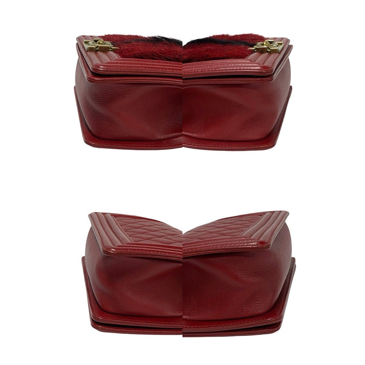 Chanel Chanel Shoulder Bag Red Leather Size ONE SIZE - 7 Thumbnail