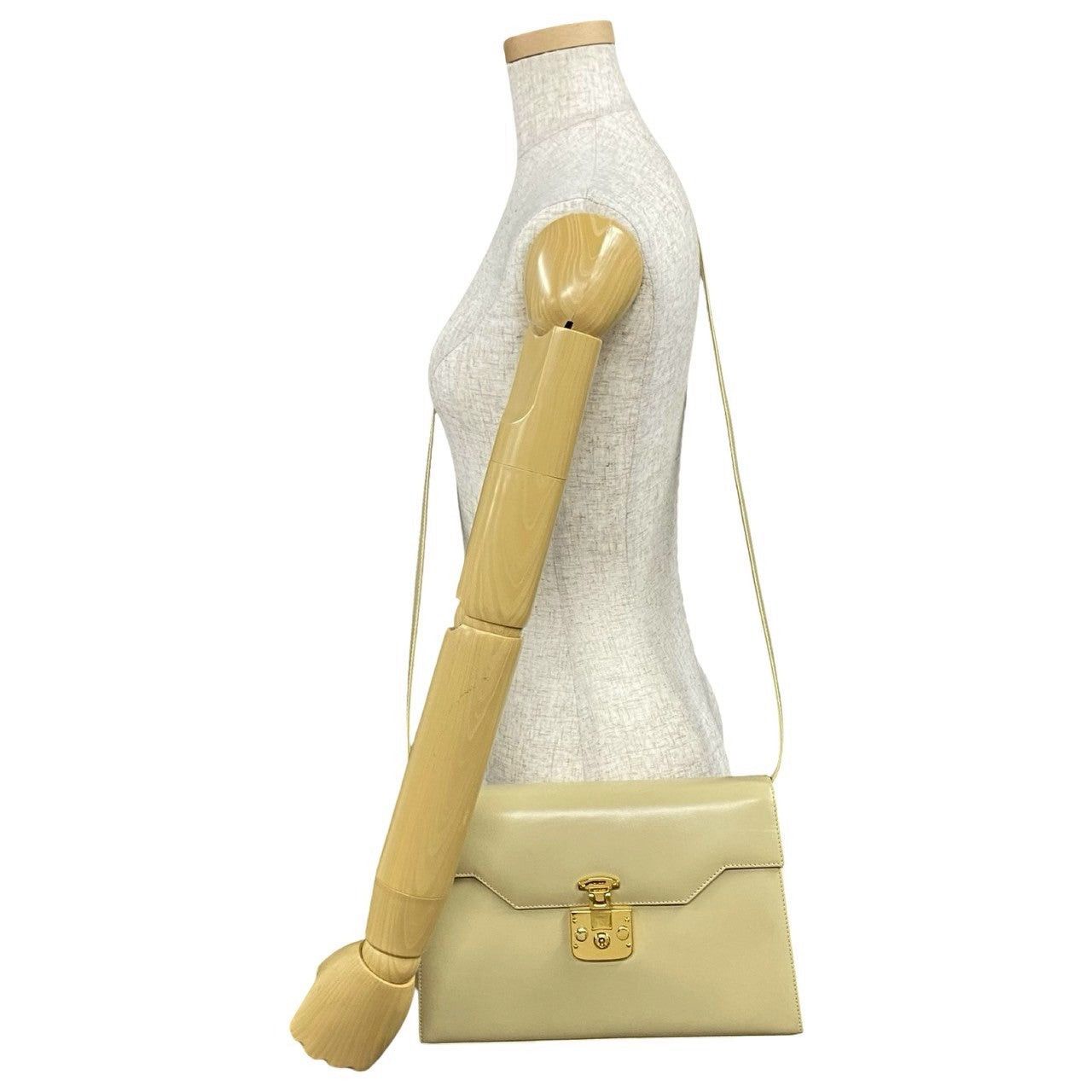 Gucci Gucci Shoulder Bag White Leather Size ONE SIZE - 2 Thumbnail
