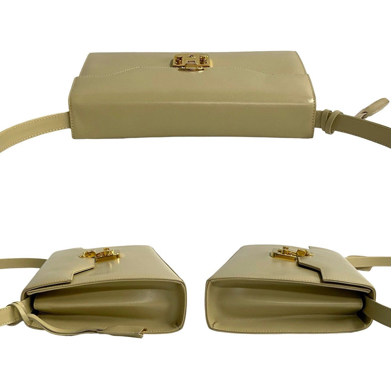 Gucci Gucci Shoulder Bag White Leather Size ONE SIZE - 5 Thumbnail