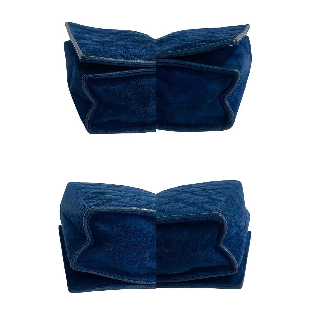 Chanel Chanel Shoulder Bag Blue Leather Size ONE SIZE - 7 Thumbnail