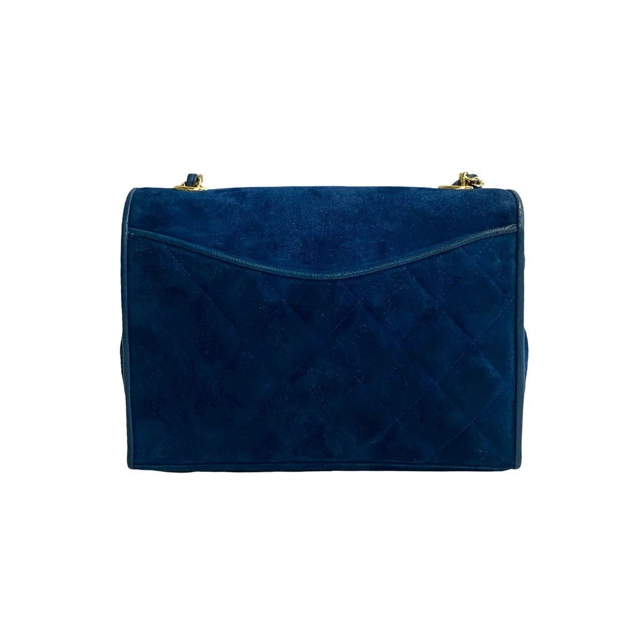 Chanel Chanel Shoulder Bag Blue Leather Size ONE SIZE - 4 Thumbnail