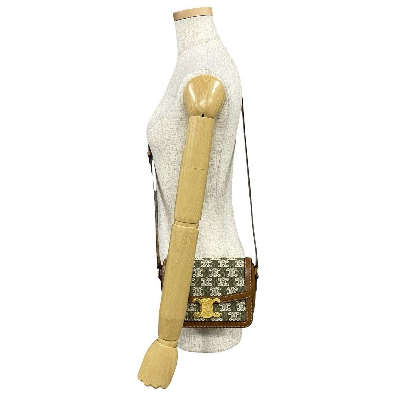 Celine Celine Shoulder Bag Brown Leather Size ONE SIZE - 2 Thumbnail