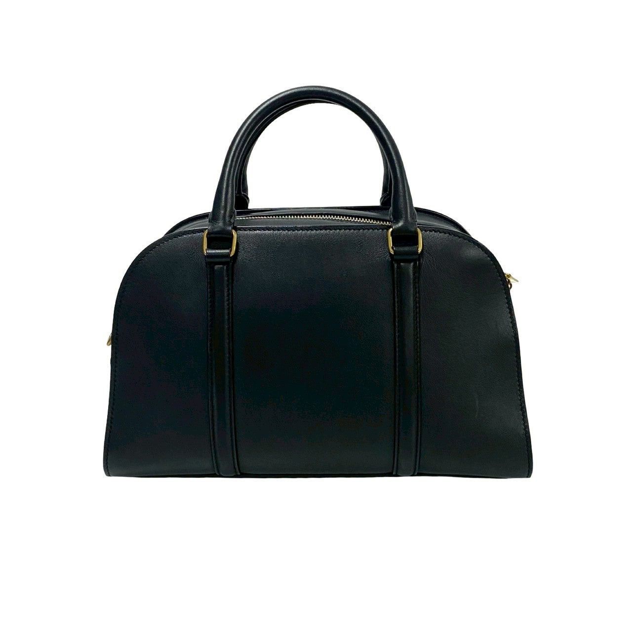 Yves Saint Laurent Yves Saint Laurent Shoulder Bag Black Leather Size ONE SIZE - 4 Thumbnail