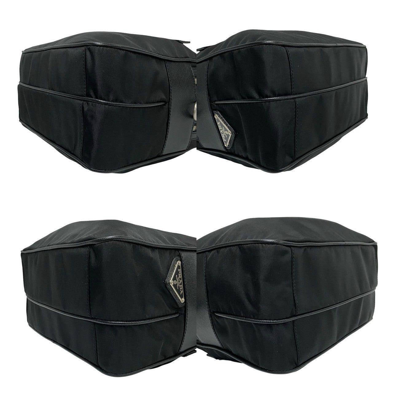 Prada Prada Shoulder Bag Black Leather Size ONE SIZE - 7 Thumbnail