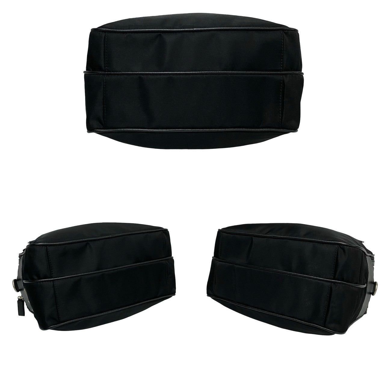 Prada Prada Shoulder Bag Black Leather Size ONE SIZE - 6 Thumbnail