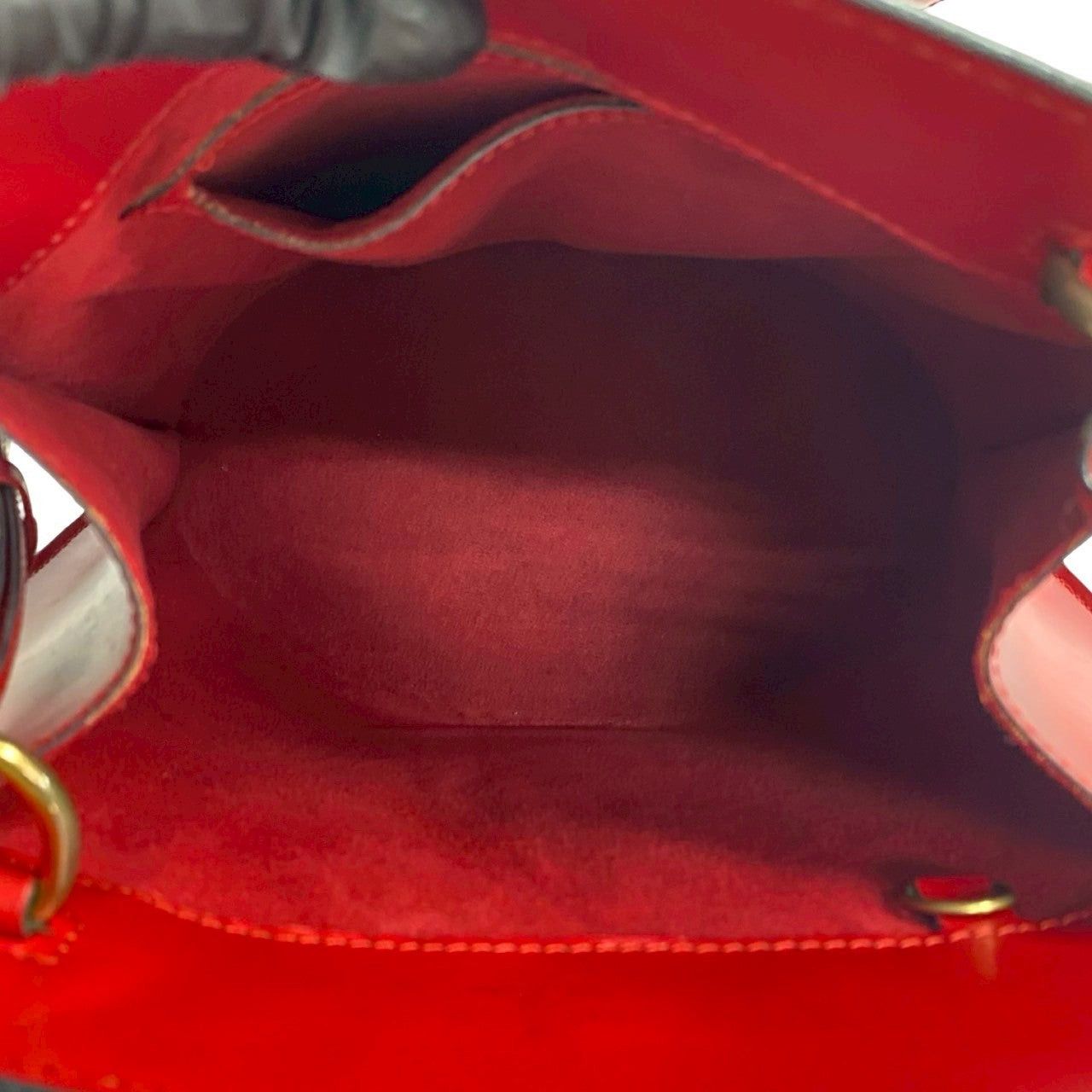 Louis Vuitton Louis Vuitton Shoulder Bag Red Leather Size ONE SIZE - 8 Thumbnail