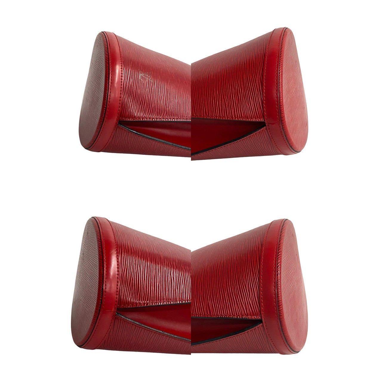 Louis Vuitton Louis Vuitton Shoulder Bag Red Leather Size ONE SIZE - 7 Thumbnail
