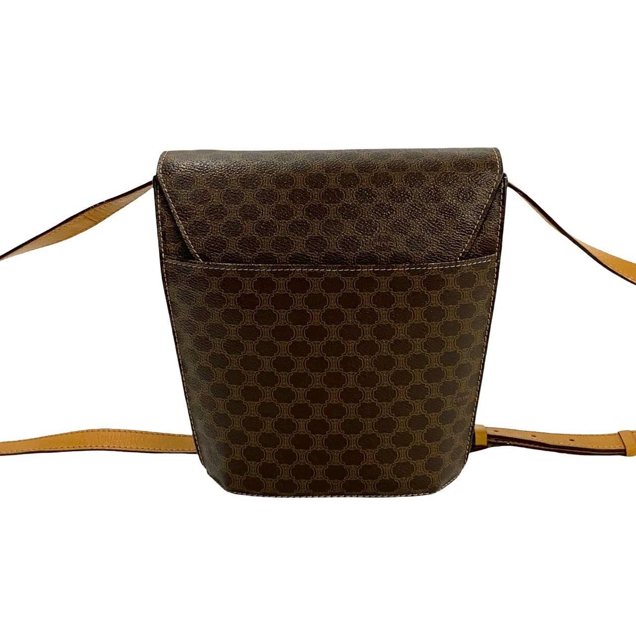 Celine Celine Shoulder Bag Brown Leather Size ONE SIZE - 4 Thumbnail
