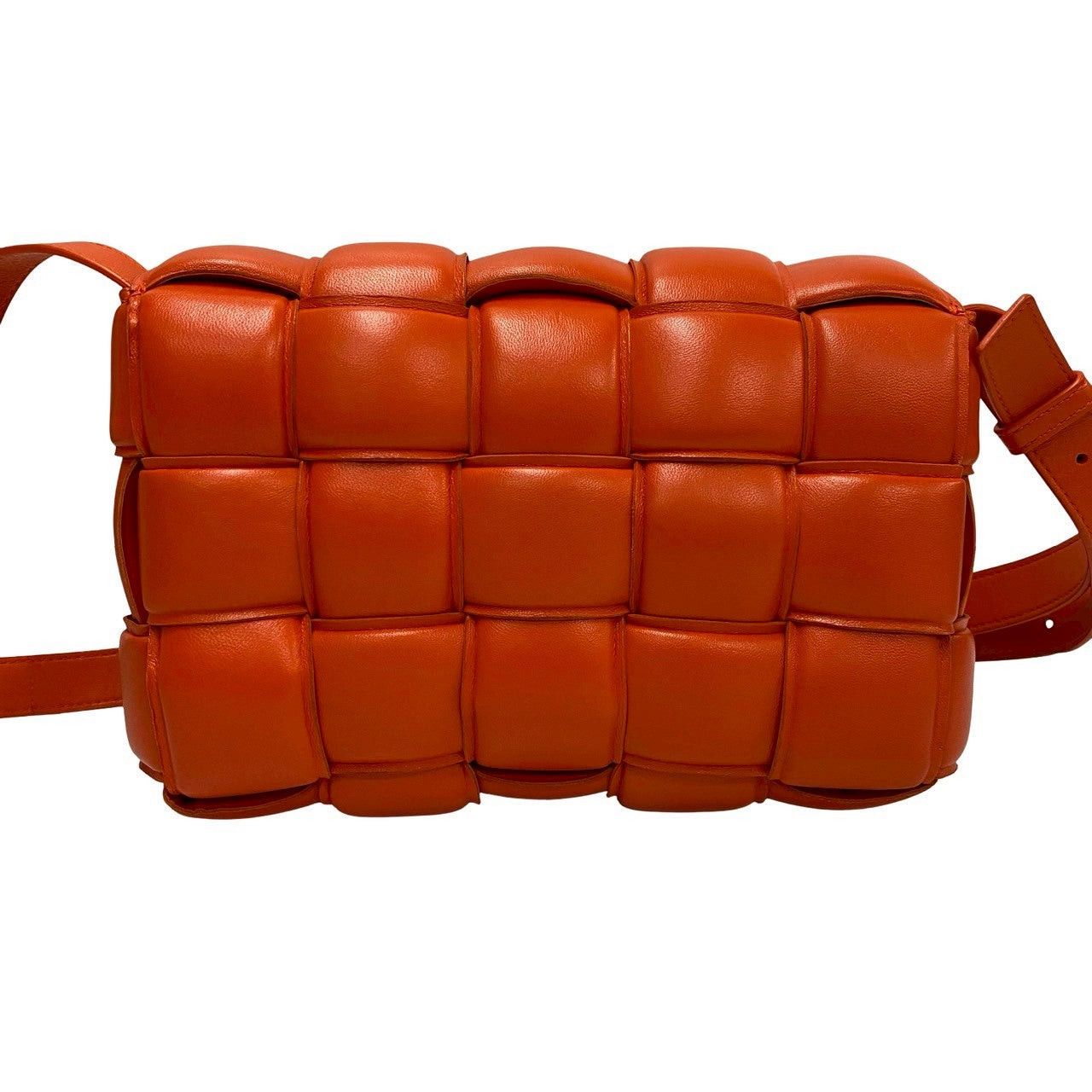 Bottega Veneta Bottega Veneta Shoulder Bag Orange Leather Size ONE SIZE - 4 Thumbnail