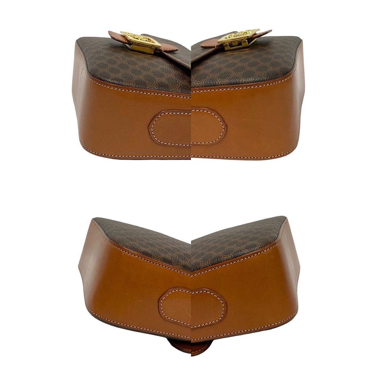 Celine Celine Shoulder Bag Brown Leather Size ONE SIZE - 7 Thumbnail