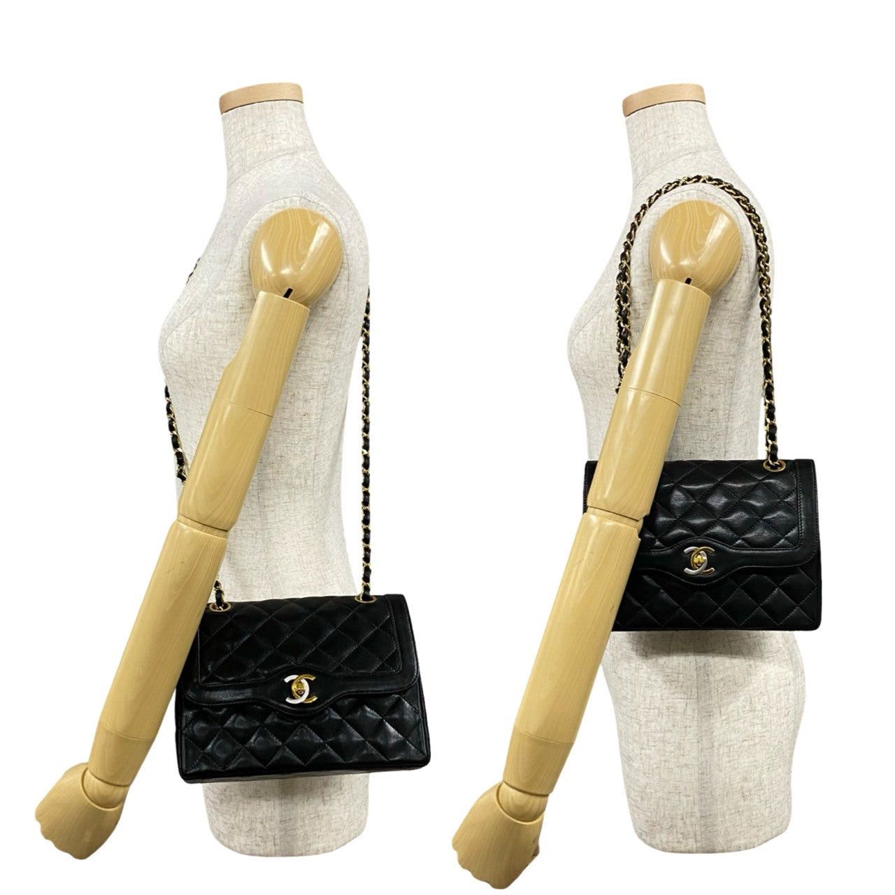 Chanel Chanel Shoulder Bag Black Leather Size ONE SIZE - 2 Thumbnail