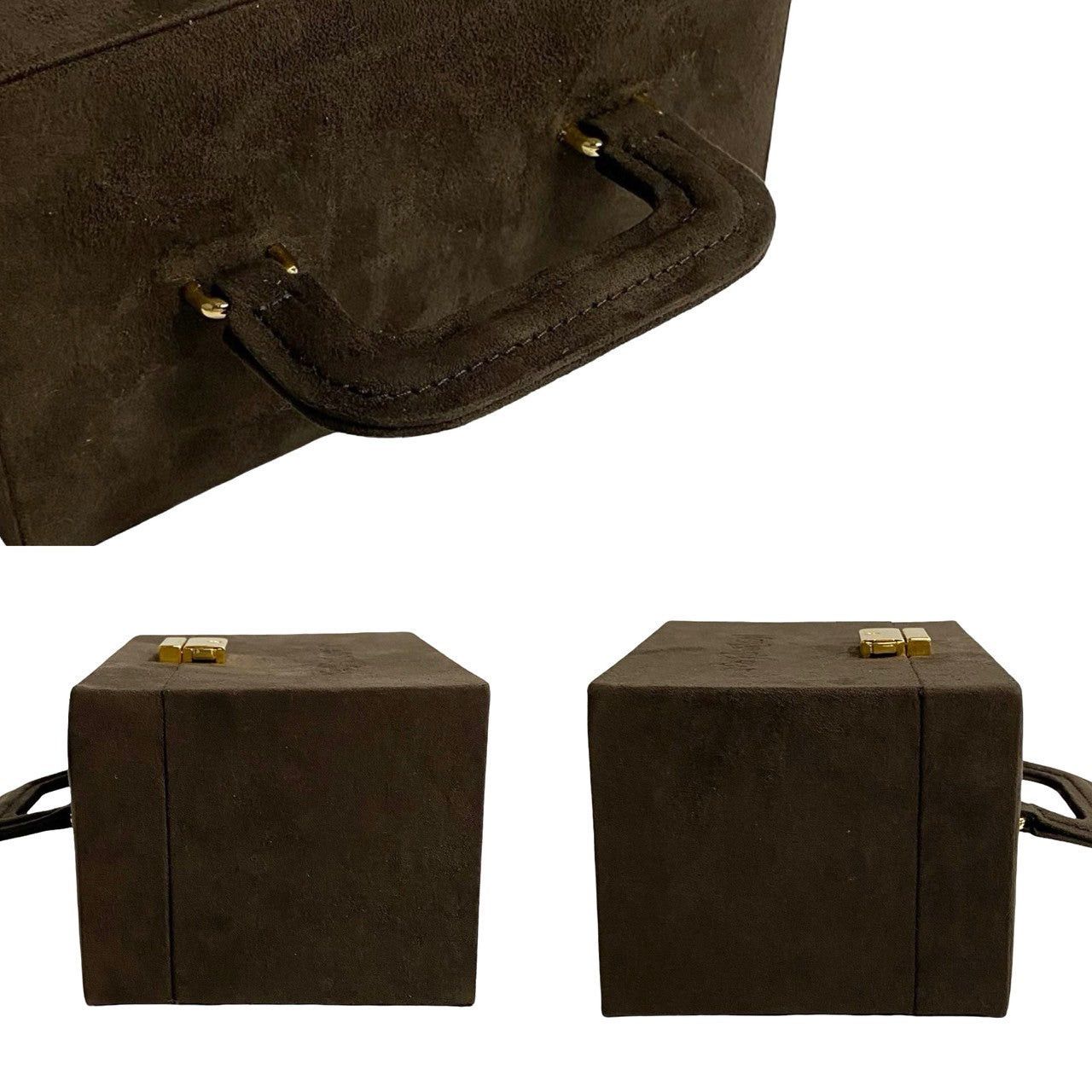 Yves Saint Laurent Yves Saint Laurent Handbag Brown Suede / Nubuck Size ONE SIZE - 5 Thumbnail
