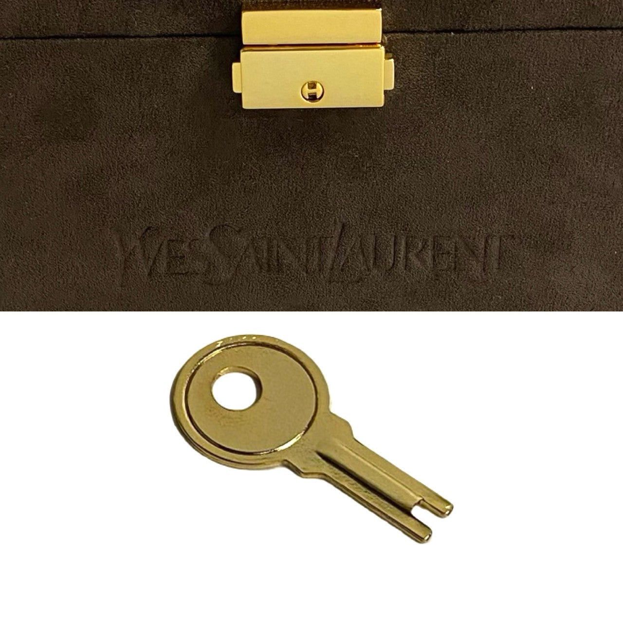 Yves Saint Laurent Yves Saint Laurent Handbag Brown Suede / Nubuck Size ONE SIZE - 3 Thumbnail