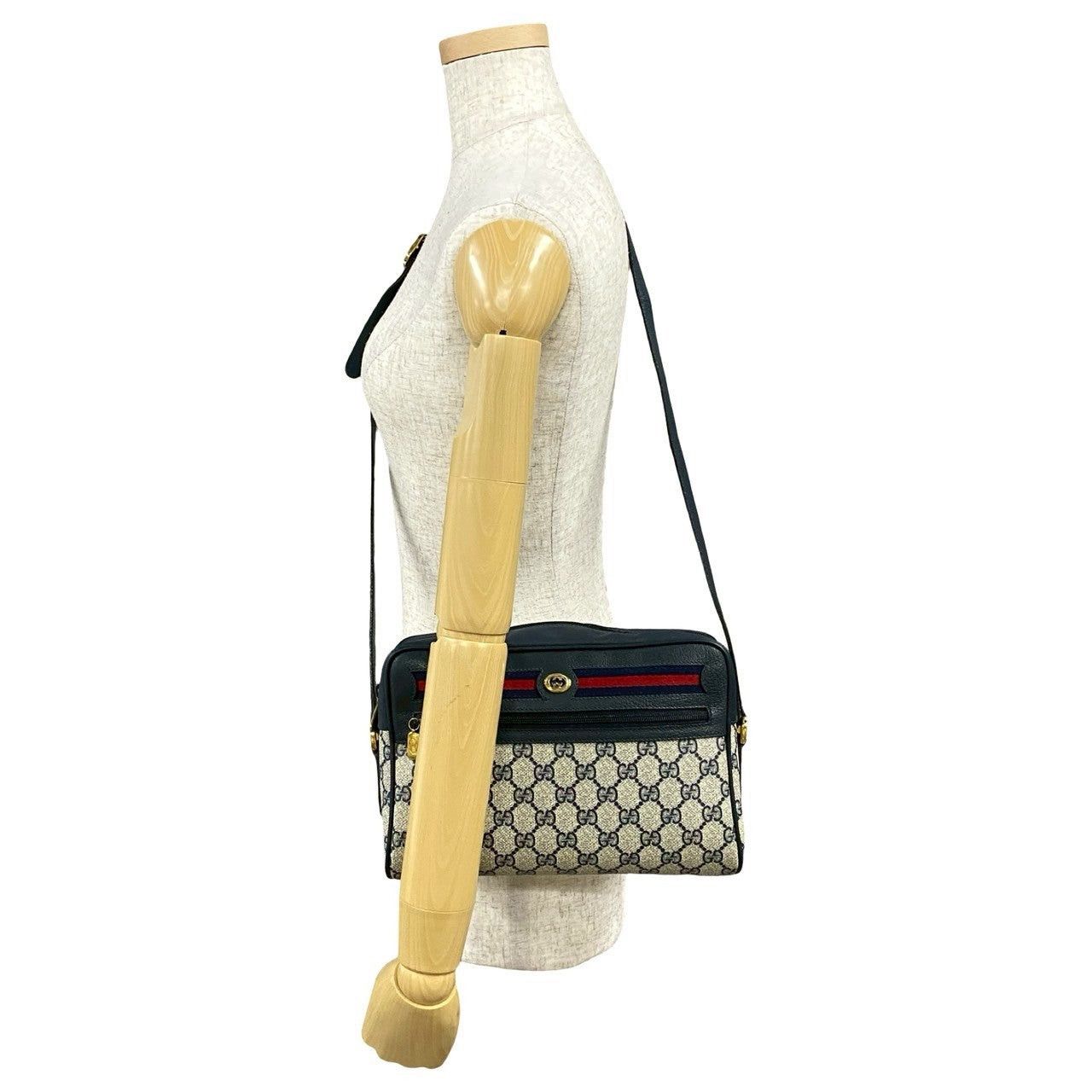 Gucci Gucci Shoulder Bag Blue Leather Size ONE SIZE - 2 Thumbnail