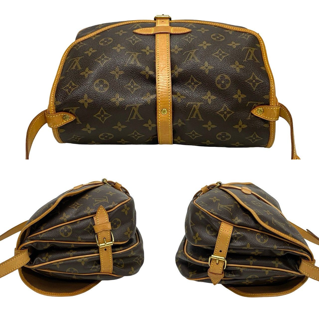 Louis Vuitton Louis Vuitton Shoulder Bag Brown Leather Size ONE SIZE - 5 Thumbnail