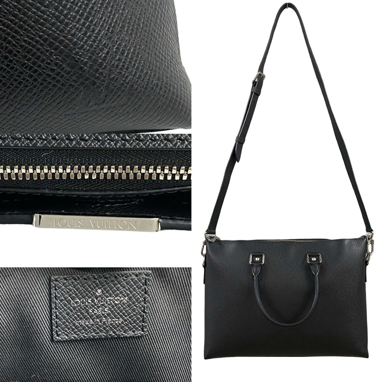 Louis Vuitton Louis Vuitton Shoulder Bag Black Leather Size ONE SIZE - 3 Thumbnail