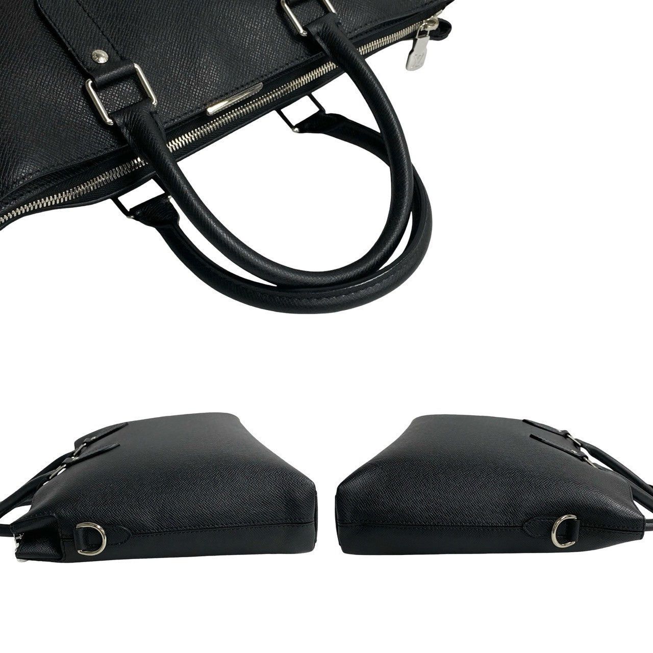 Louis Vuitton Louis Vuitton Shoulder Bag Black Leather Size ONE SIZE - 5 Thumbnail