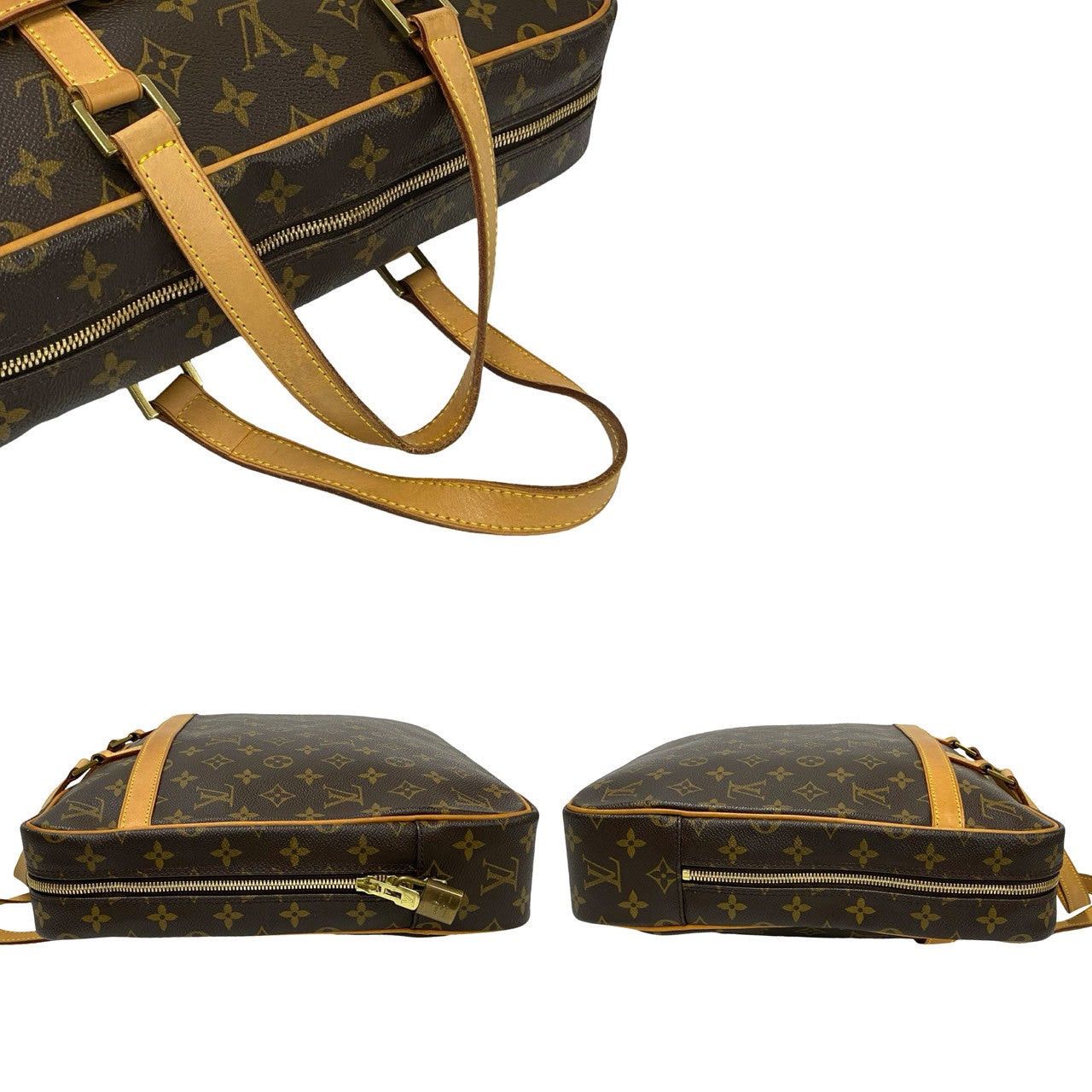 Louis Vuitton Louis Vuitton Handbag Brown Leather Size ONE SIZE - 5 Thumbnail