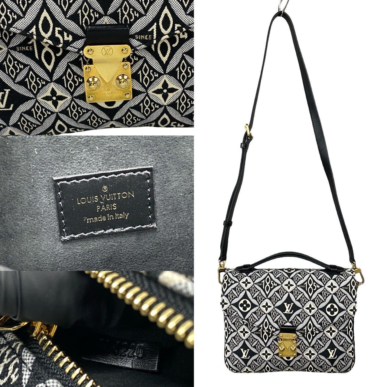 Louis Vuitton Louis Vuitton Shoulder Bag Black Leather Size ONE SIZE - 3 Thumbnail