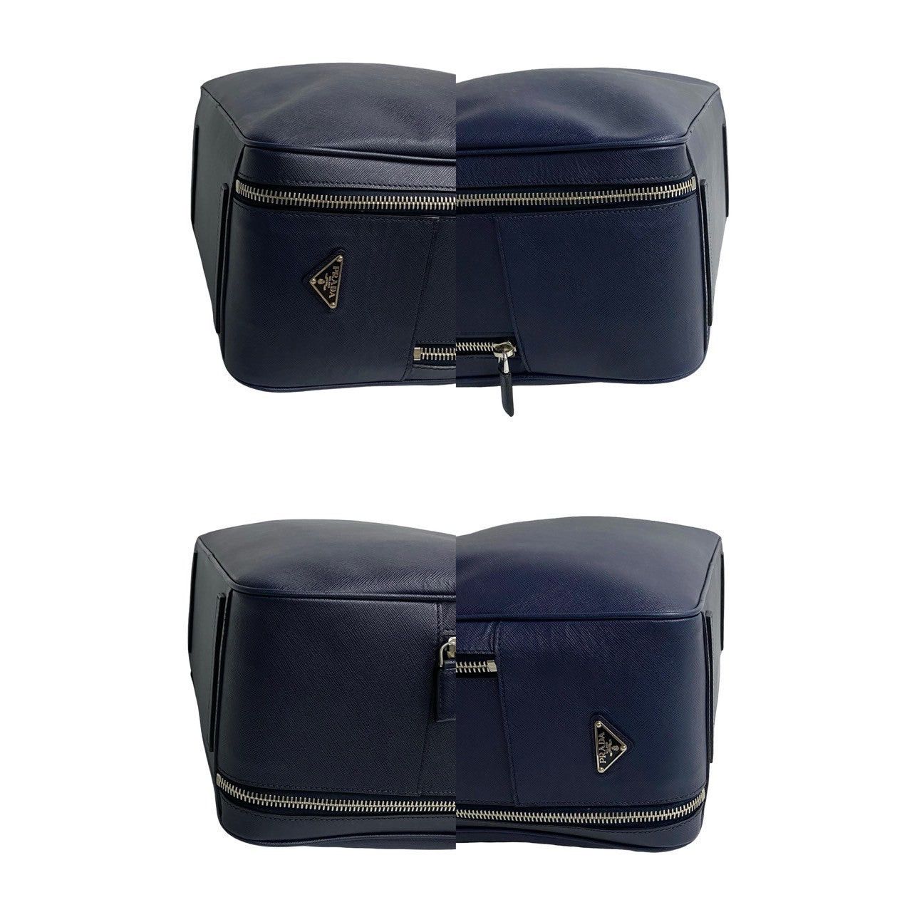 Prada Prada Handbag Blue Leather Size ONE SIZE - 7 Thumbnail