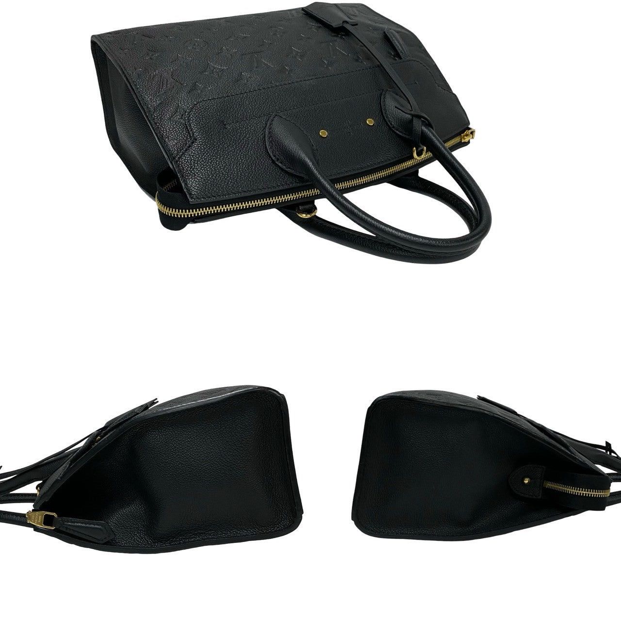 Louis Vuitton Louis Vuitton Shoulder Bag Black Leather Size ONE SIZE - 5 Thumbnail