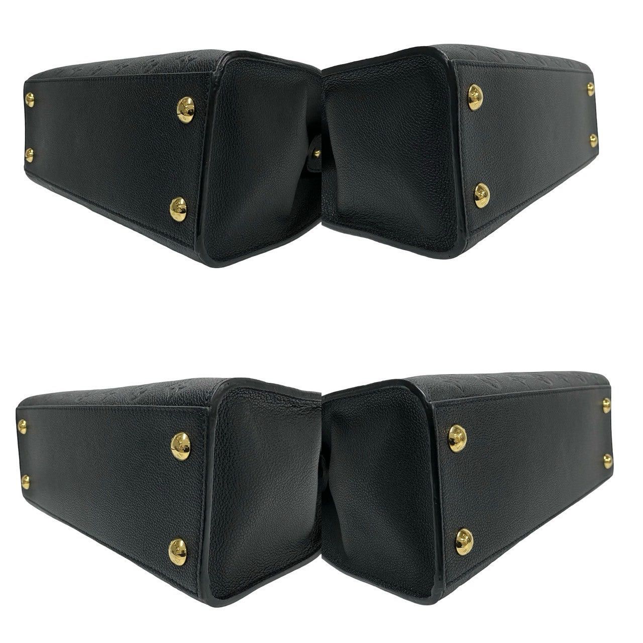 Louis Vuitton Louis Vuitton Shoulder Bag Black Leather Size ONE SIZE - 7 Thumbnail