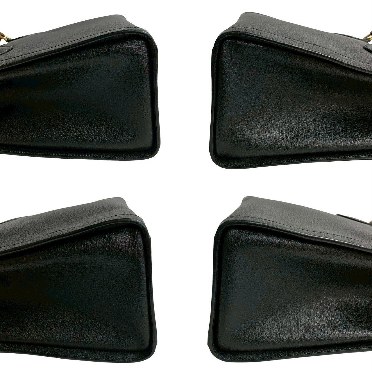 Gucci Gucci Handbag Black Leather Size ONE SIZE - 7 Thumbnail