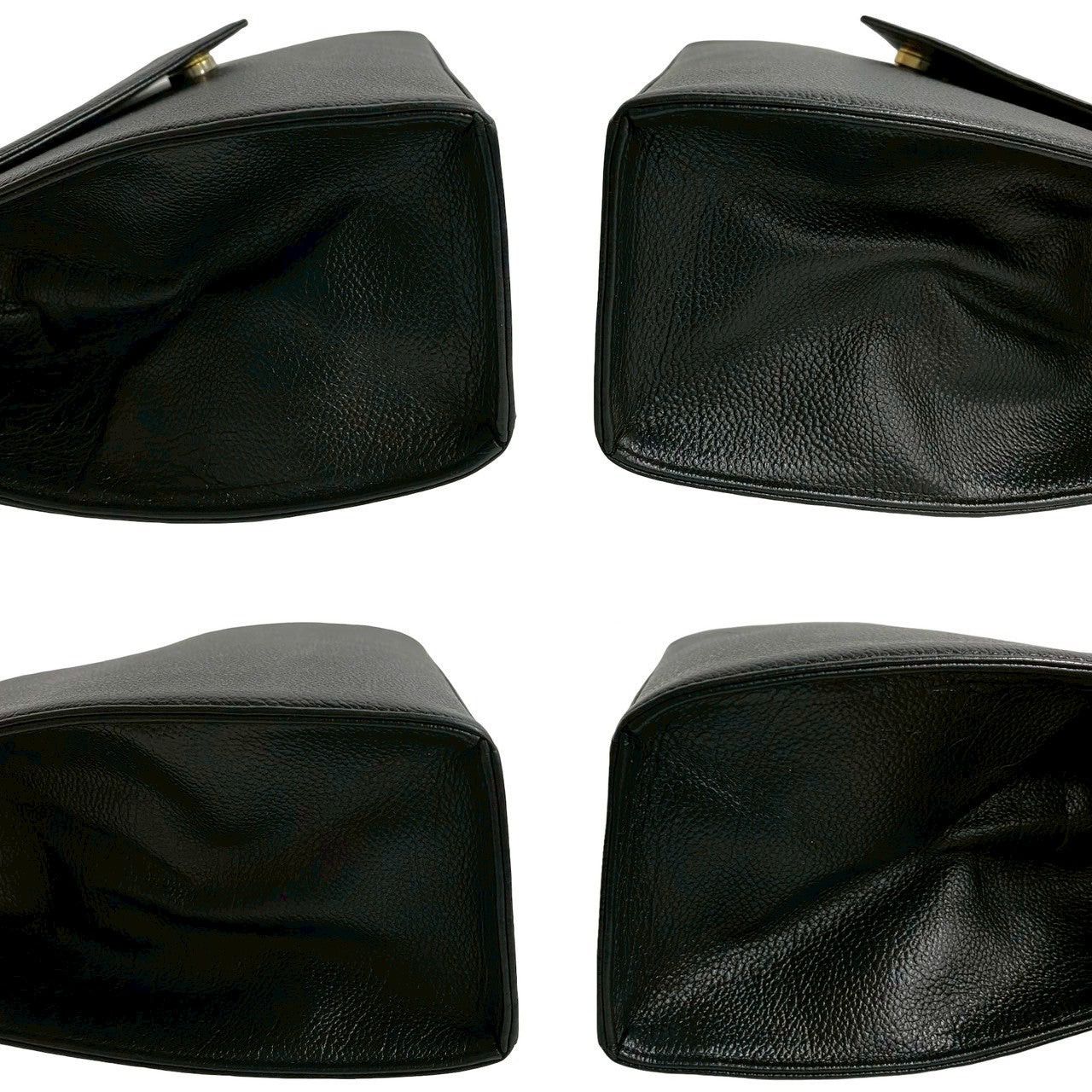 Yves Saint Laurent Yves Saint Laurent Handbag Black Leather Size ONE SIZE - 7 Thumbnail