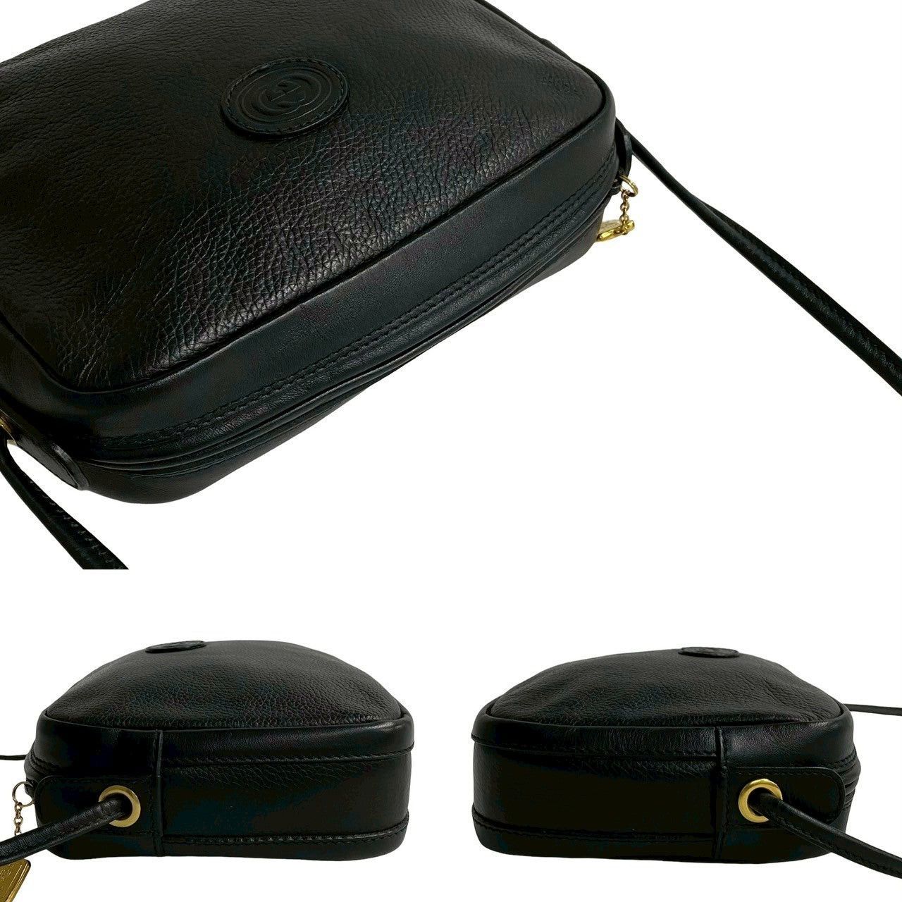 Gucci Gucci Shoulder Bag Black Leather Size ONE SIZE - 5 Thumbnail