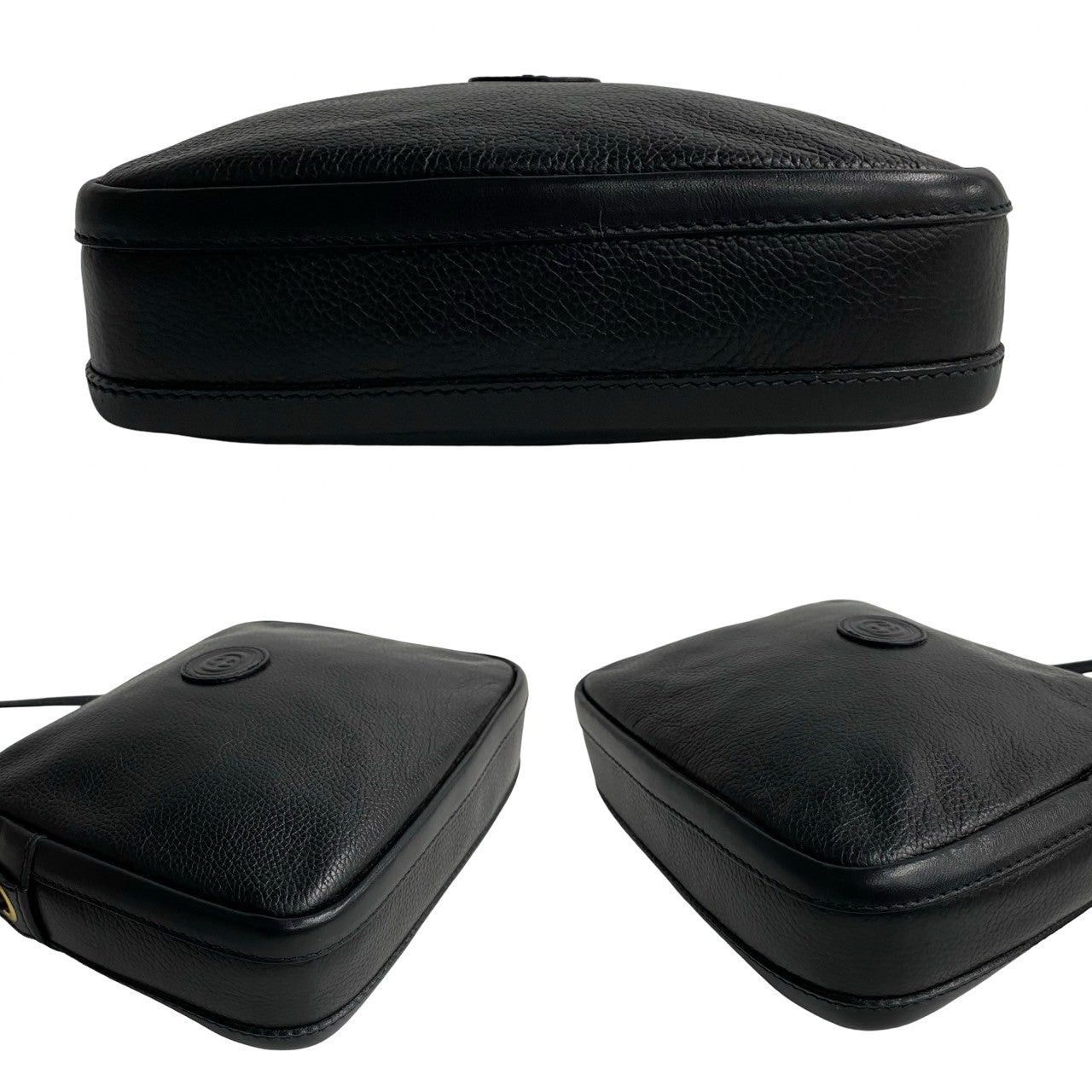 Gucci Gucci Shoulder Bag Black Leather Size ONE SIZE - 6 Thumbnail