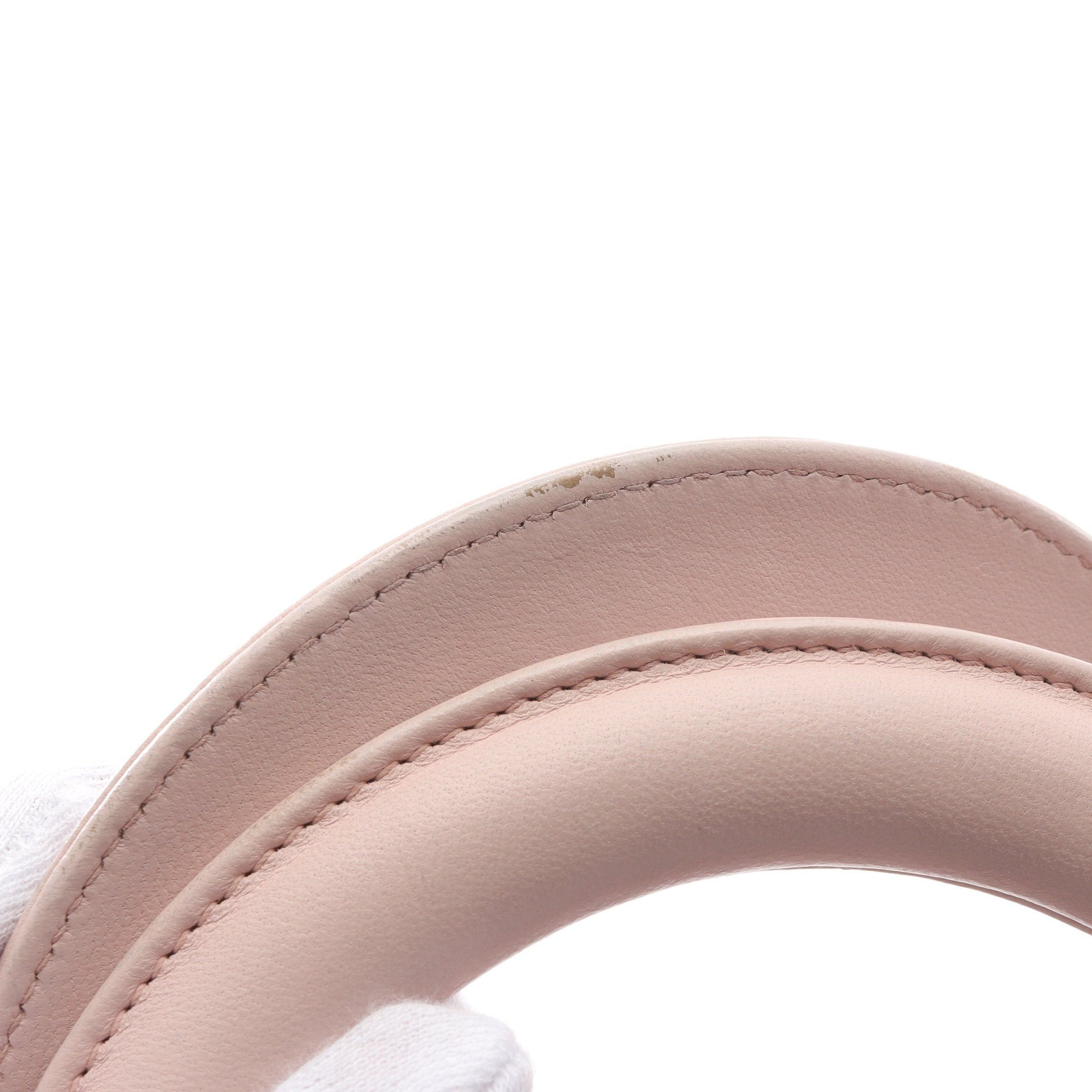 Dior Dior Lady Dior Canage Handbag Leather Pink Light Gray Size ONE SIZE - 5 Thumbnail