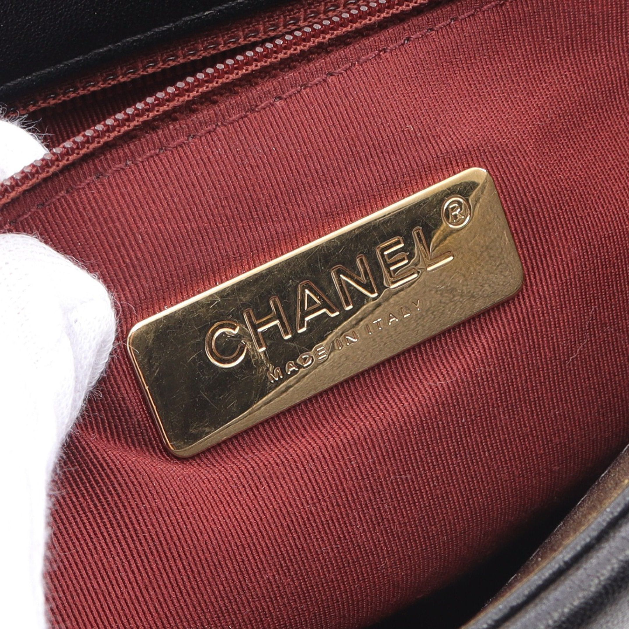 Chanel Chanel 19 Dizeneuf Matelasse Chain Shoulder Bag Lambskin Black Combination Metal Fittings Size ONE SIZE - 4 Thumbnail