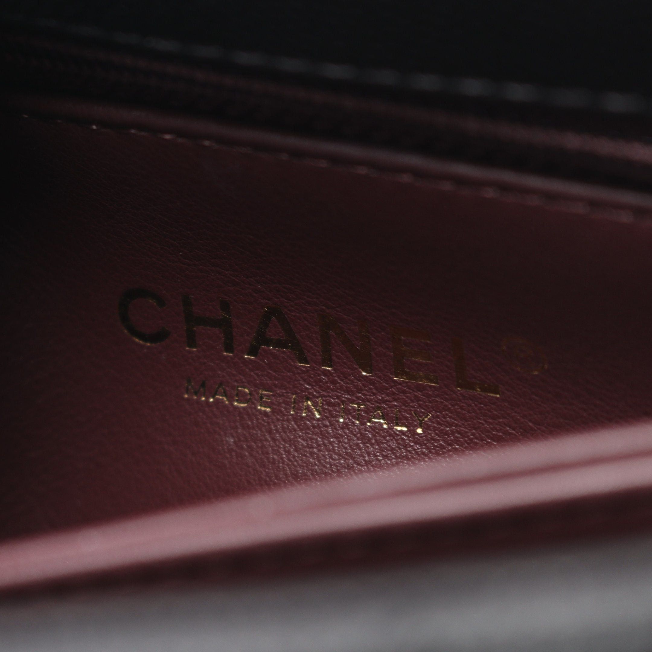 Chanel Chanel Coco Handle Xxs Top Handbag Caviar Skin Black Gold Hardware Size ONE SIZE - 4 Thumbnail