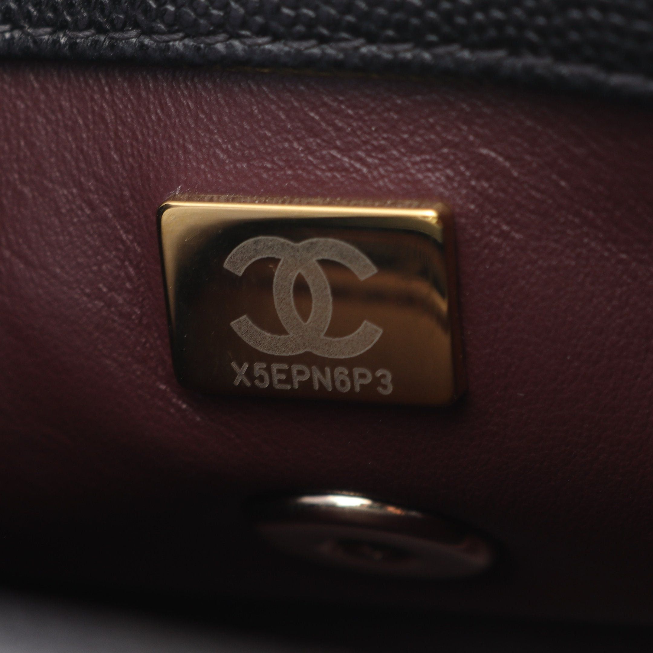 Chanel Chanel Coco Handle Xxs Top Handbag Caviar Skin Black Gold Hardware Size ONE SIZE - 5 Thumbnail