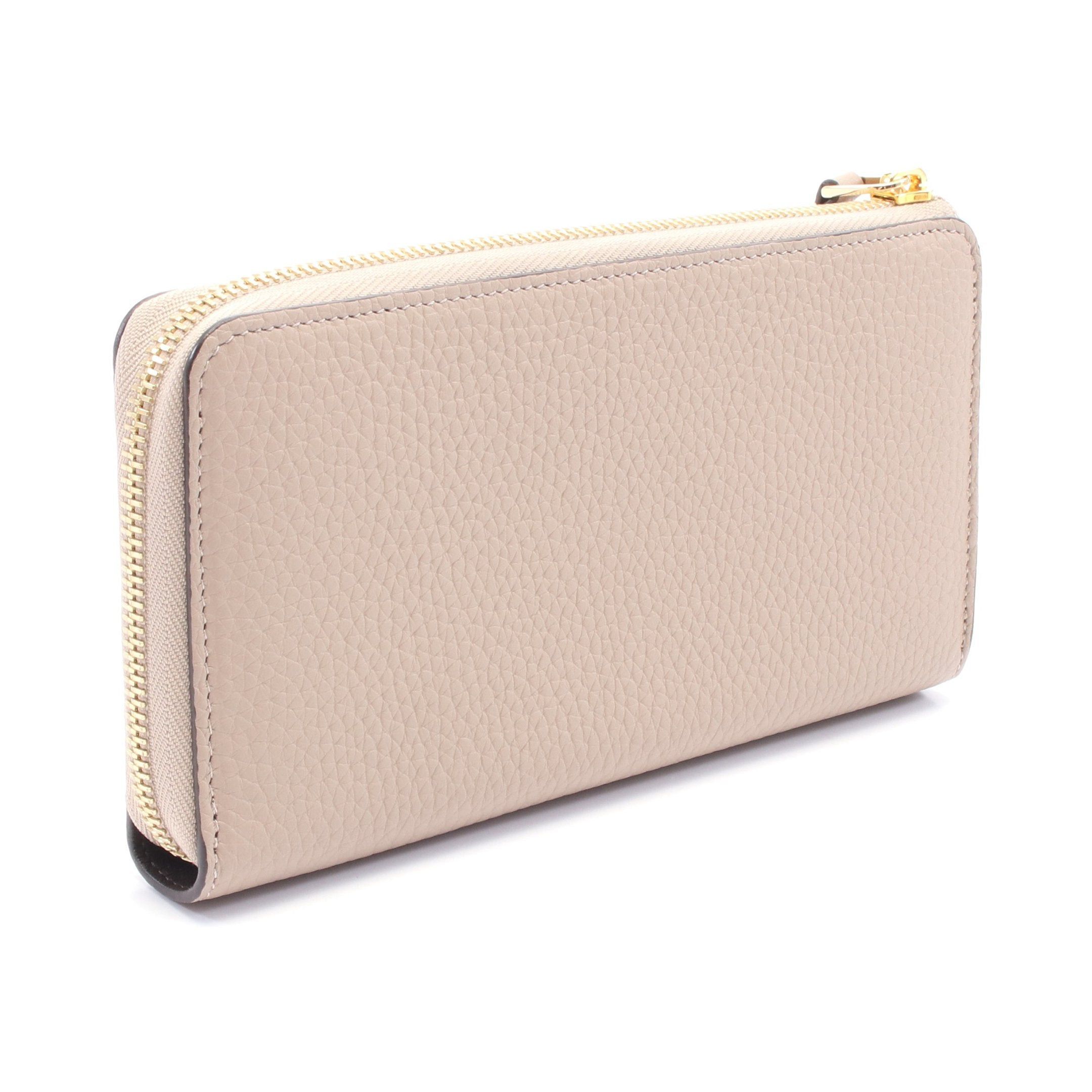 Louis Vuitton Louis Vuitton Portefeuil Comet Carré L-Shaped Zipper Long Wallet Taurillon Leather Gray Beige Size ONE SIZE - 2 Thumbnail