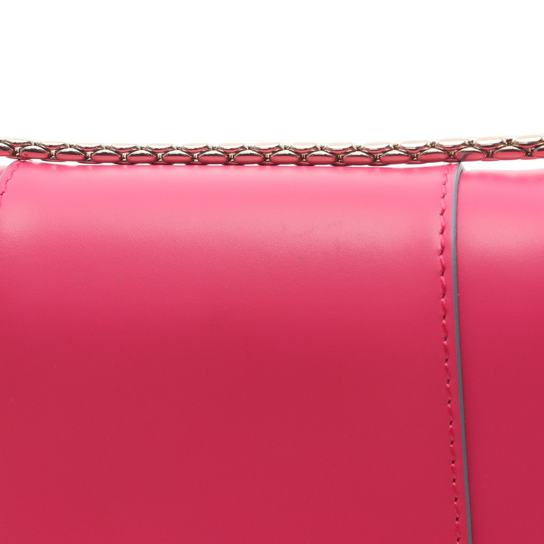 Bvlgari Bvlgari Serpenti Forever Chain Shoulder Bag Leather Pink Purple Off White Size ONE SIZE - 5 Thumbnail