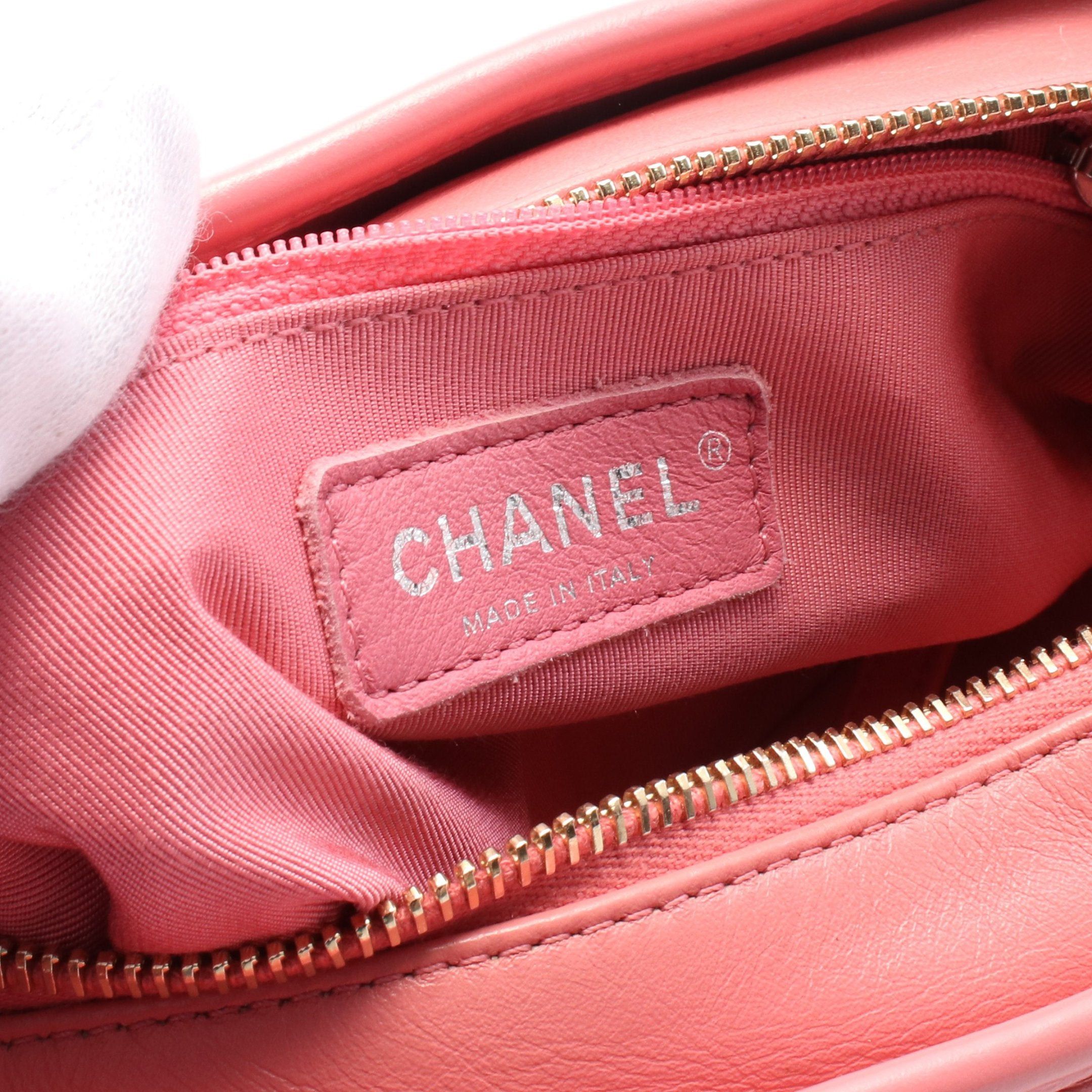 Chanel Chanel Gabriel De Chanel Small Hobo Chain Shoulder Bag Leather Pink Combination Metal Fittings Size ONE SIZE - 4 Thumbnail
