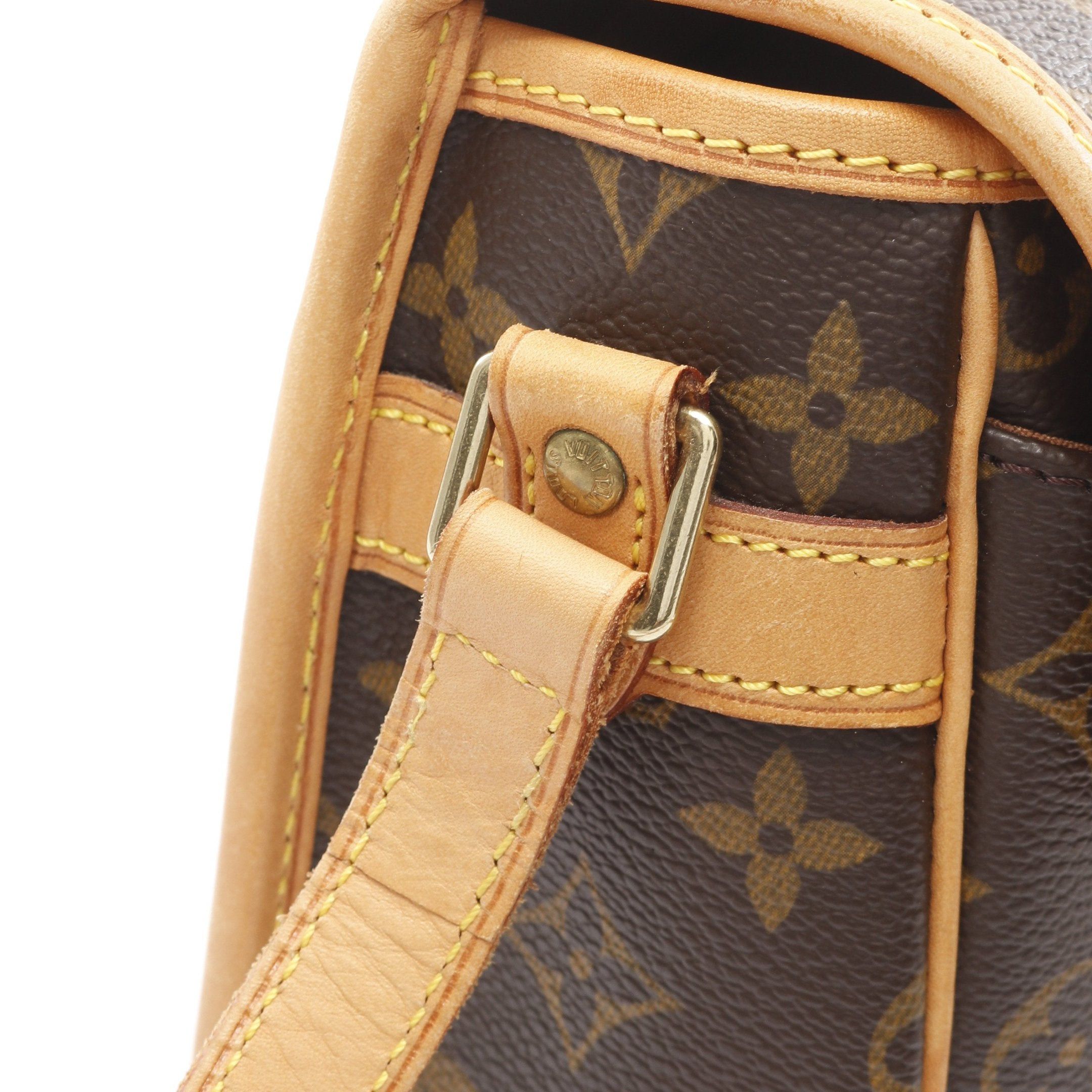 Louis Vuitton Louis Vuitton Sologne Monogram Shoulder Bag Leather Brown Size ONE SIZE - 7 Thumbnail