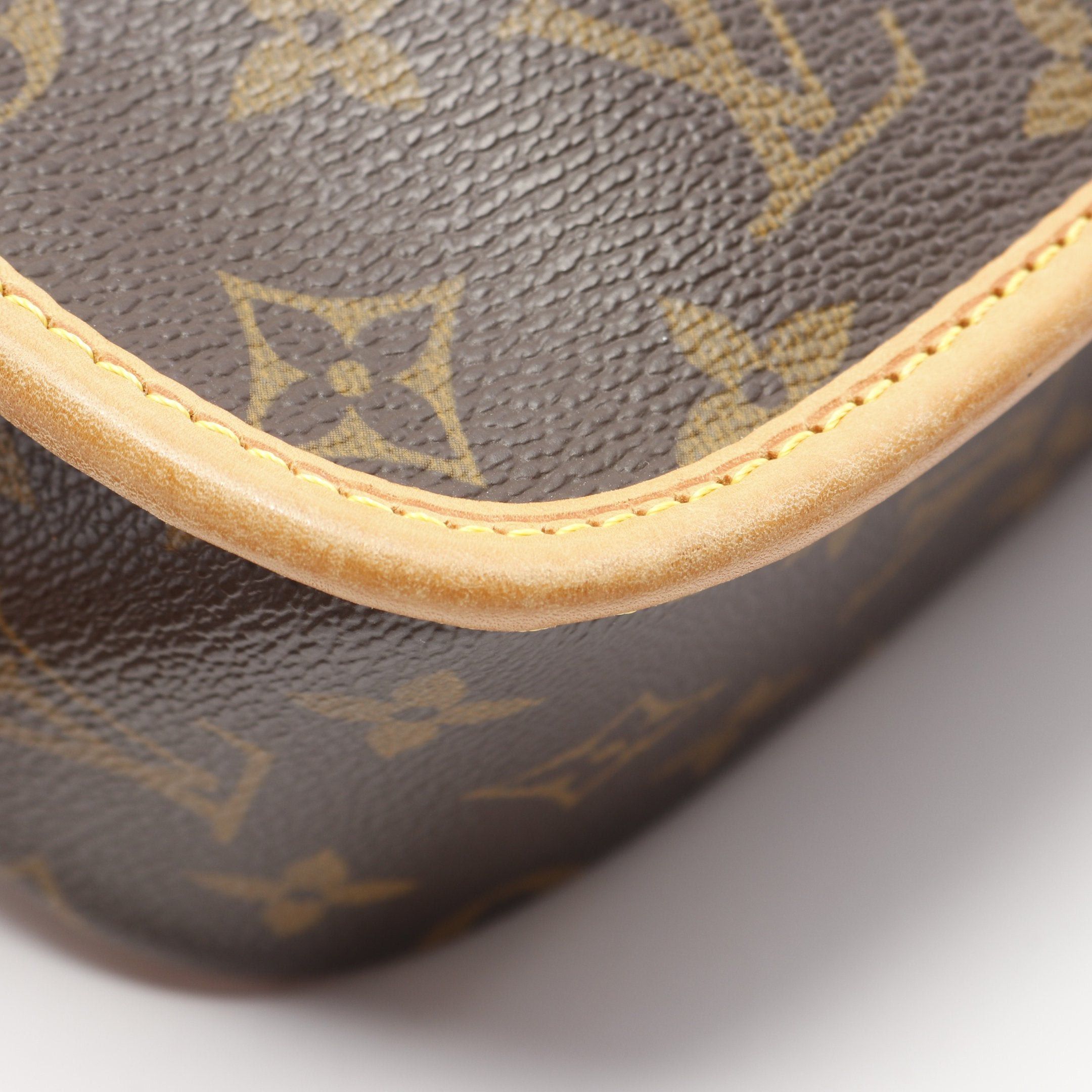 Louis Vuitton Louis Vuitton Sologne Monogram Shoulder Bag Leather Brown Size ONE SIZE - 6 Thumbnail