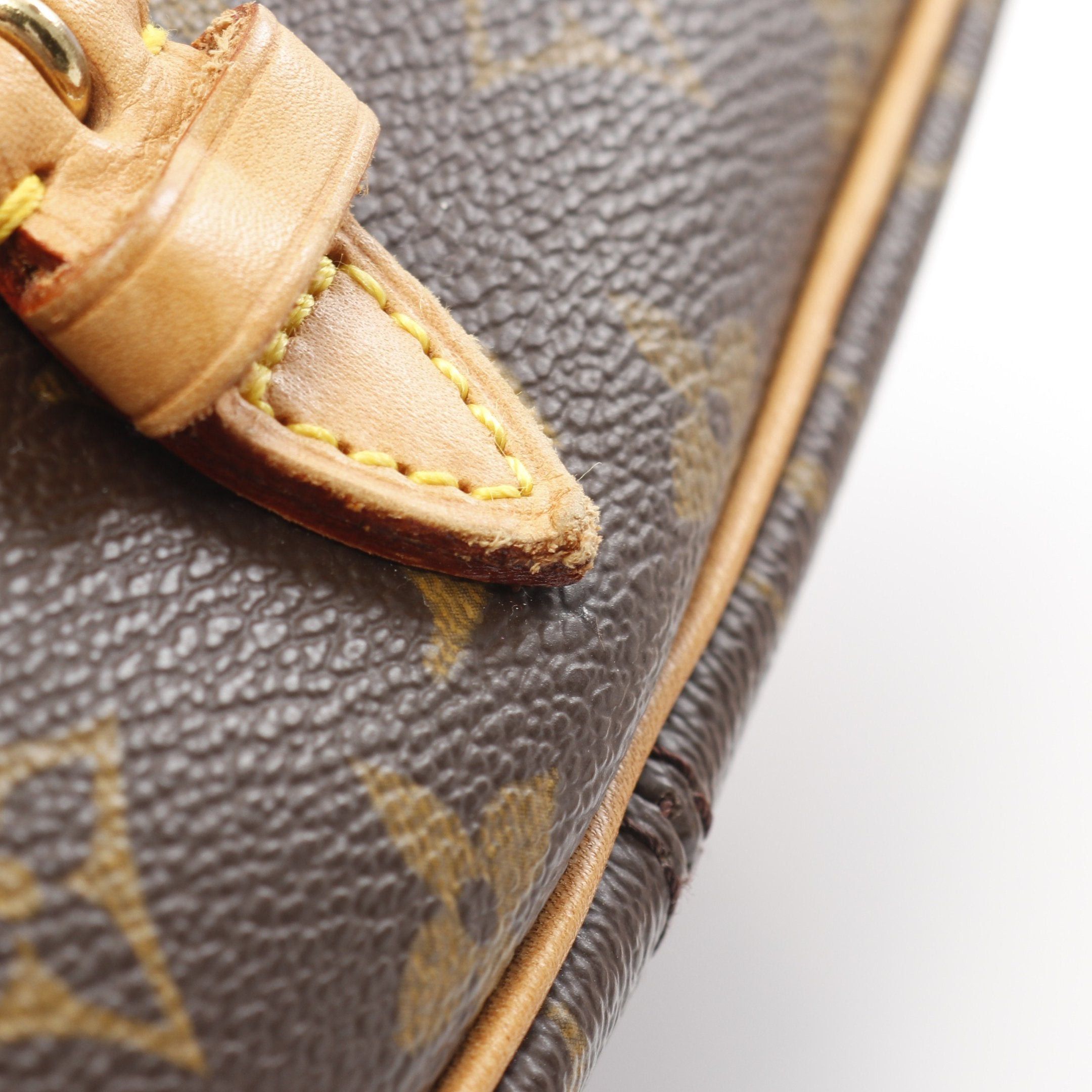 Louis Vuitton Louis Vuitton Sologne Monogram Shoulder Bag Leather Brown Size ONE SIZE - 9 Thumbnail