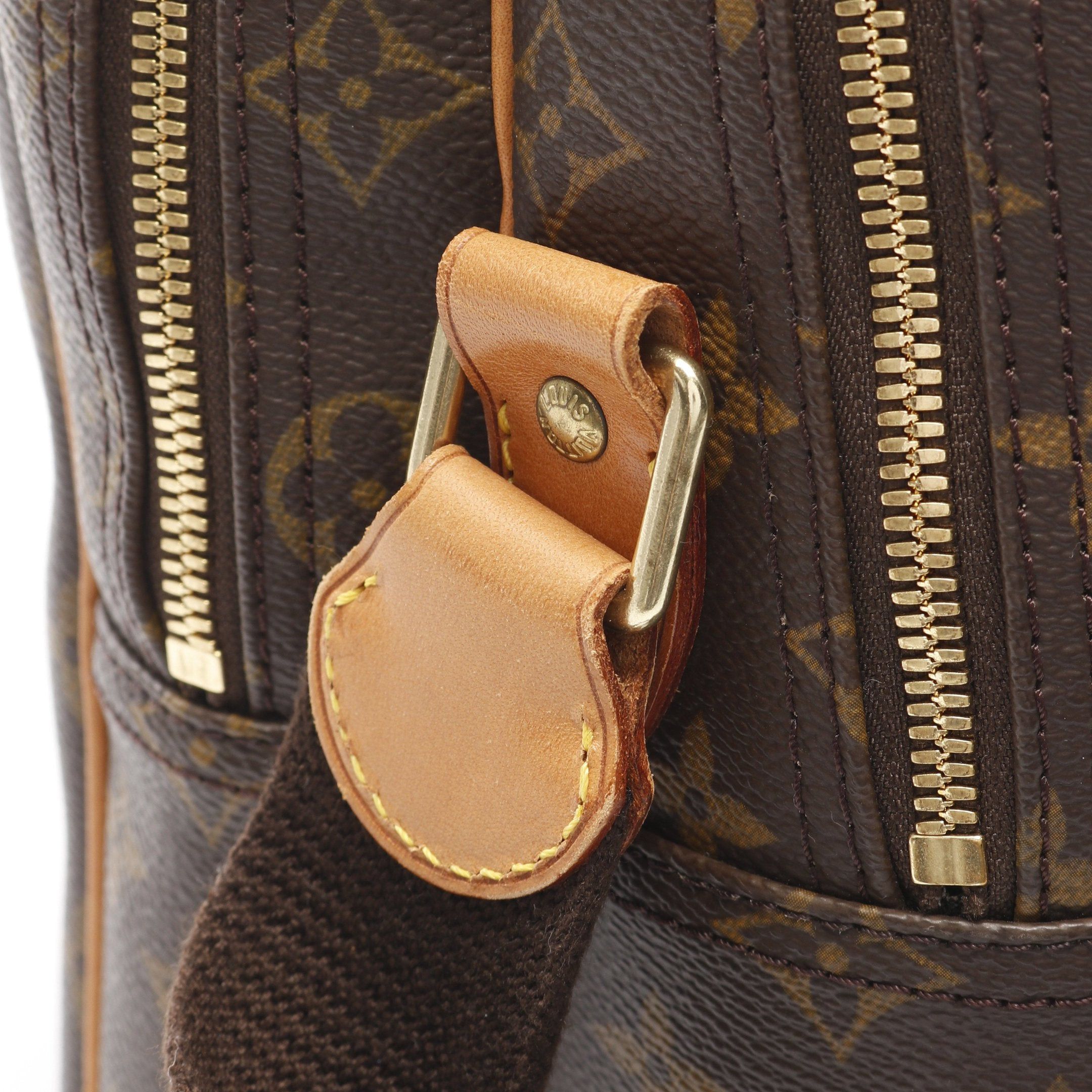 Louis Vuitton Louis Vuitton Reporter Gm Monogram Shoulder Bag Leather Brown Size ONE SIZE - 8 Thumbnail