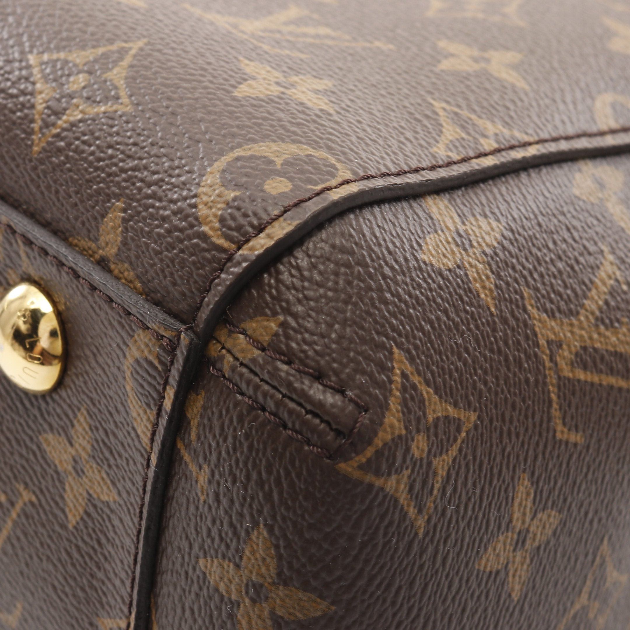 Louis Vuitton Louis Vuitton Montaigne Bb Monogram Handbag Leather Brown Size ONE SIZE - 6 Thumbnail