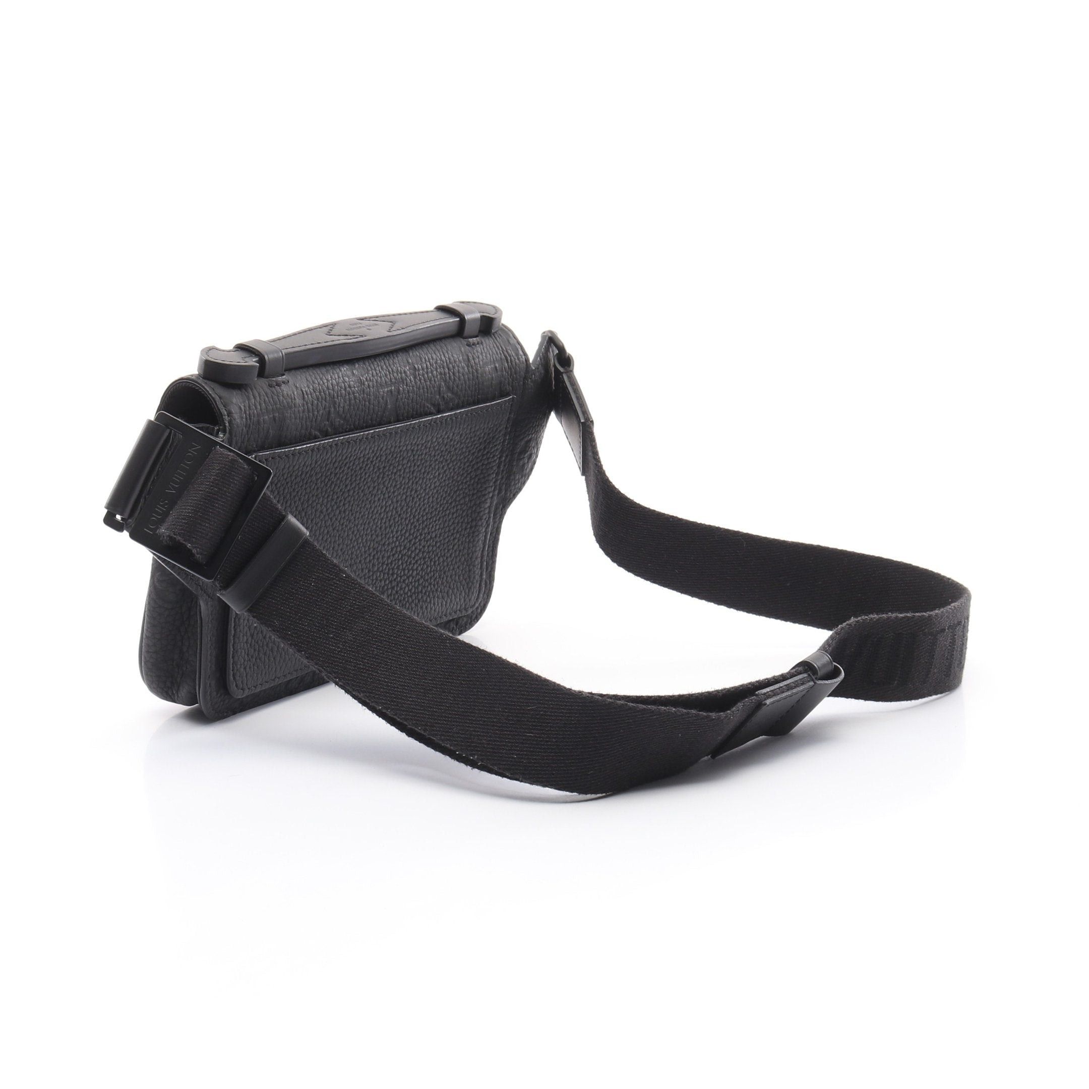 Louis Vuitton Louis Vuitton S-Lock Sling Bag Monogram Empreinte Noir Body Waist Leather Black Size ONE SIZE - 2 Thumbnail