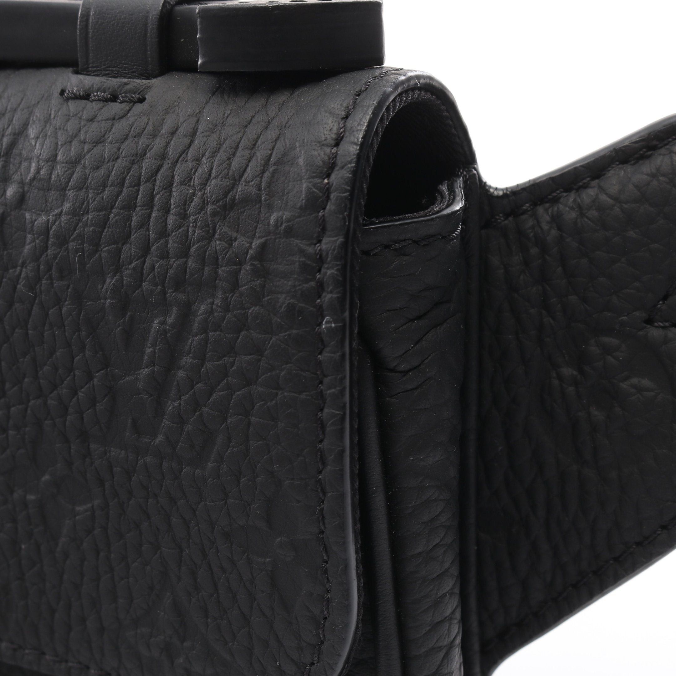 Louis Vuitton Louis Vuitton S-Lock Sling Bag Monogram Empreinte Noir Body Waist Leather Black Size ONE SIZE - 7 Thumbnail